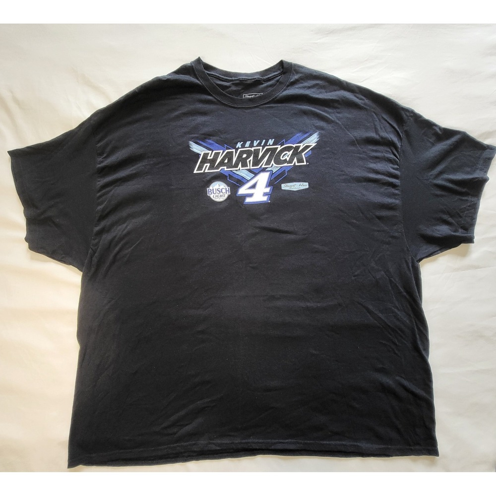Kevin Harvick Stewart-Haas Racing NASCAR T-Shirt Busch Light Ford Mustang 5XL